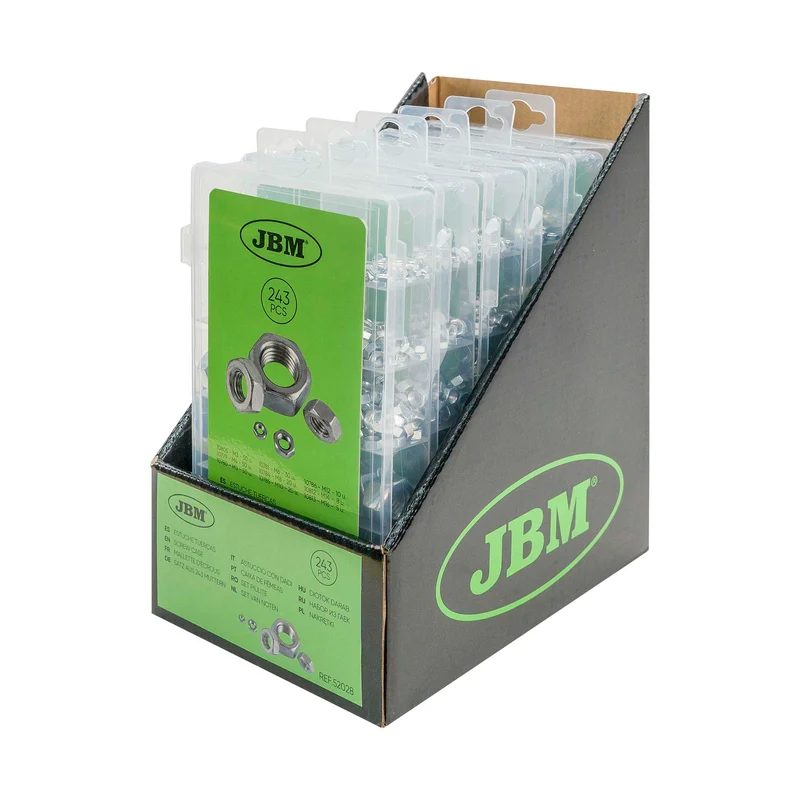 ASTUCCIO CON DADI 243 PEZZI 52028 JBM