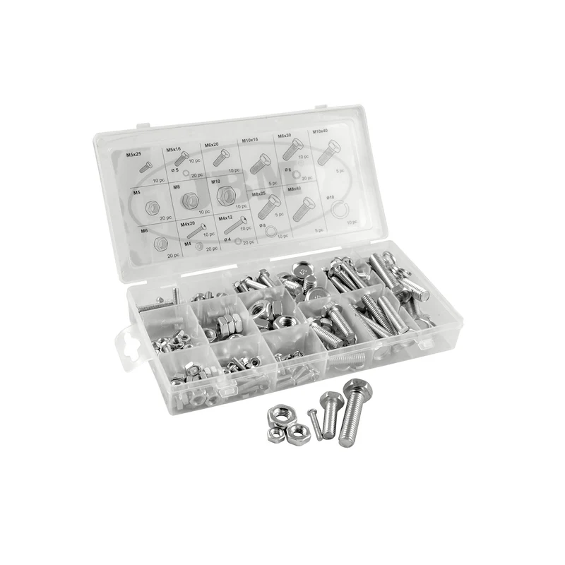 ASTUCCIO DI VITI METRICHE CON TESTA ESAGONALE 53351 JBM