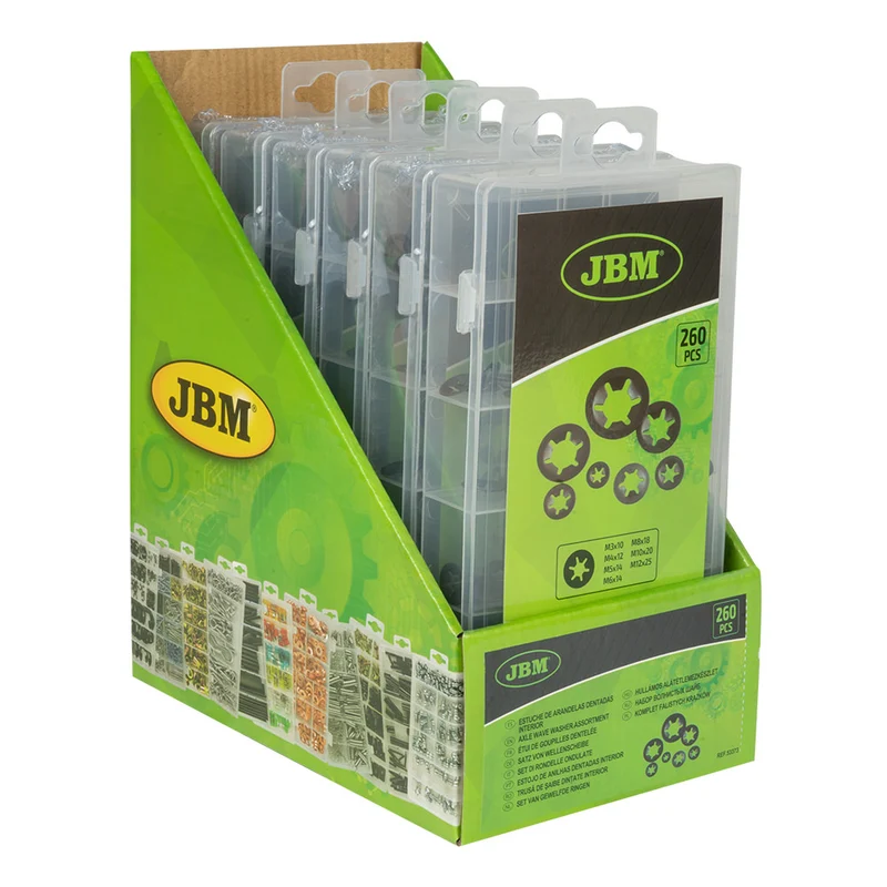 ASTUCCIO DI RONDELLE ONDULATE 53373 JBM
