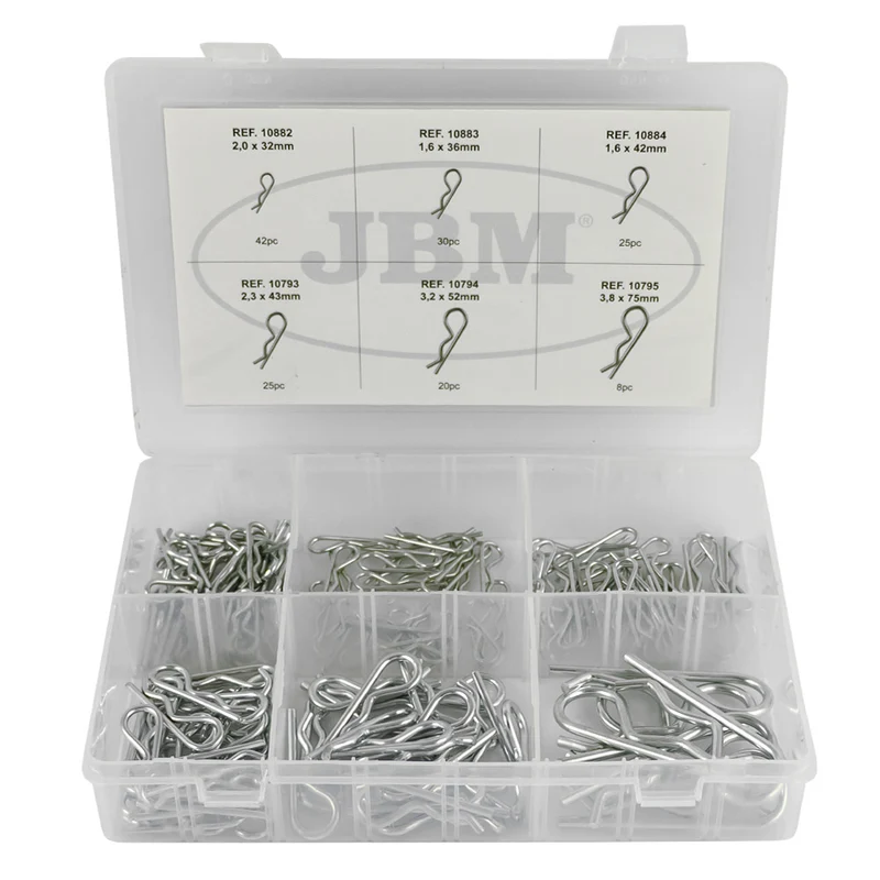 ASTUCCIO CLIP “R” 150 PEZZI 52044 JBM