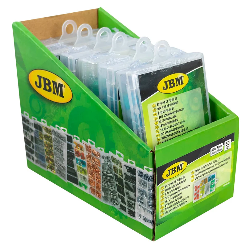 ASTUCCIO DI MINIFUSIBILI DA 50 U. 53368 JBM
