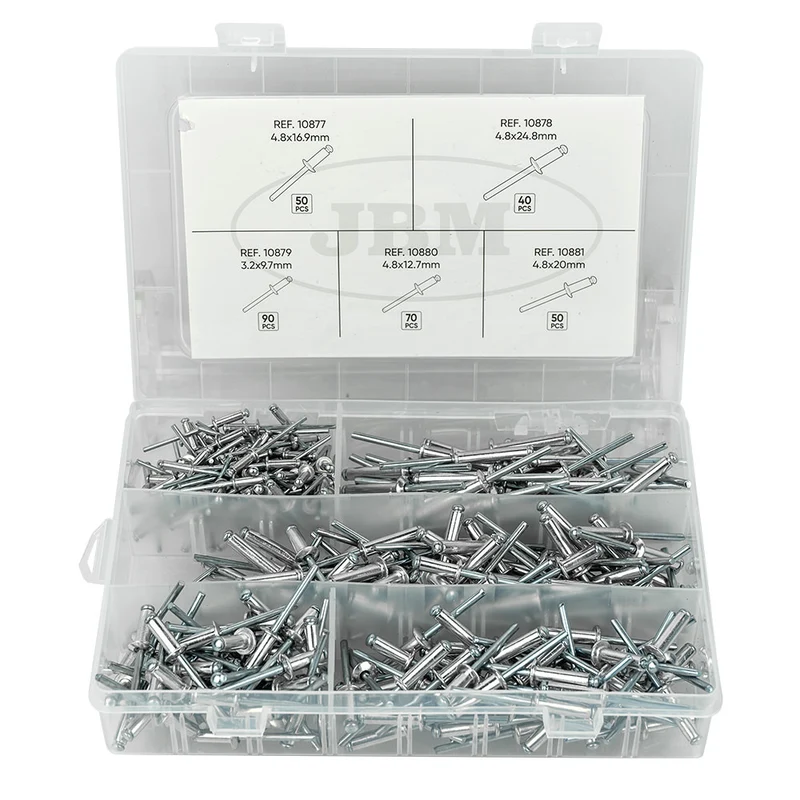 ASTUCCIO DI RIVETTI 300 PEZZI 52043 JBM