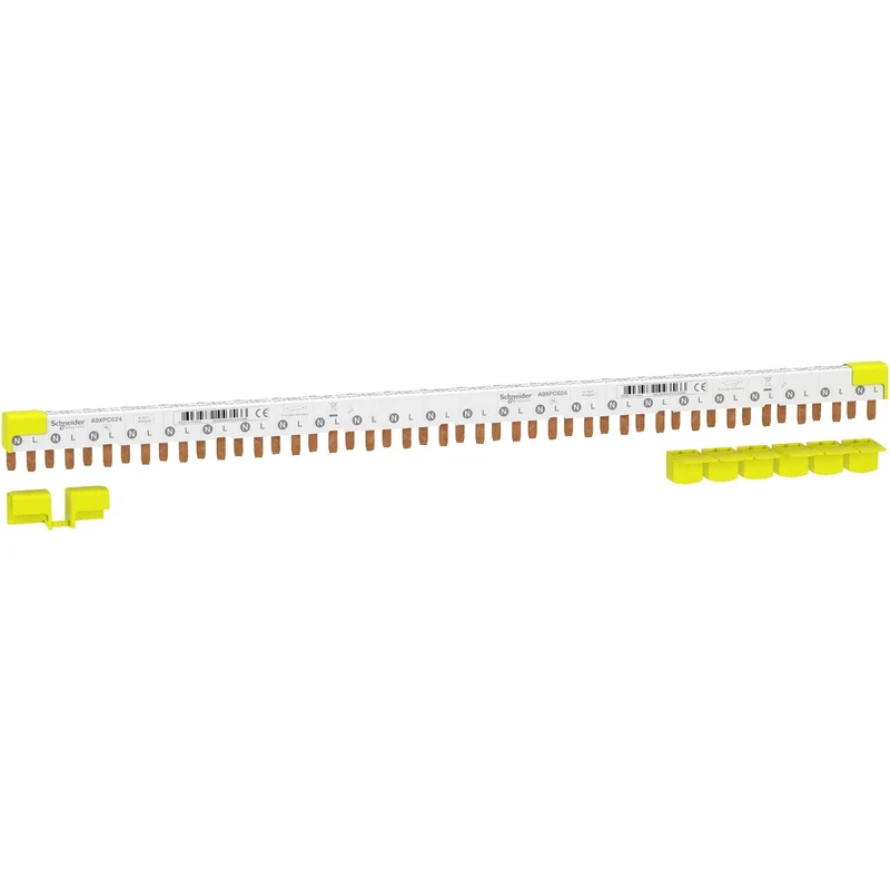 Pettine di Collegamento Schneider IP40 1P+N 24 Moduli – A9XPC624