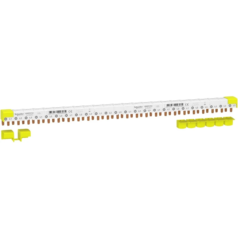 Pettine di Collegamento Schneider IP40 3P+N 24 Moduli – A9XPC724