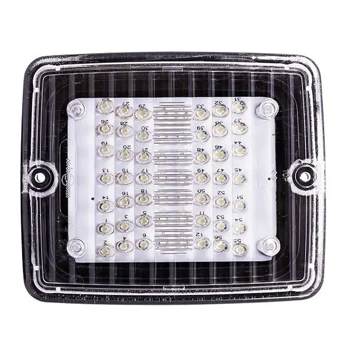 Strands IZE LED Rectangular Reversing Light with Clear Lens
