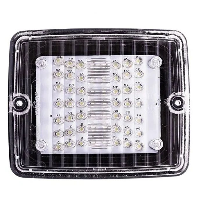 Strands IZE LED Rectangular Stop / Tail Light with Clear Lens