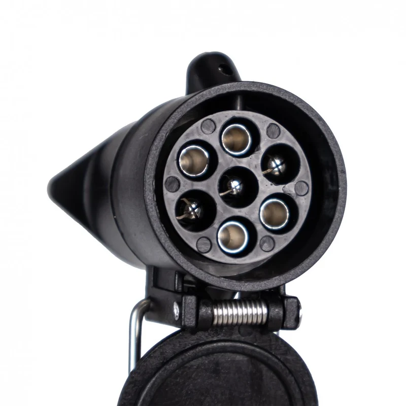 Presa per rimorchio in linea / 7 pin / 12v
