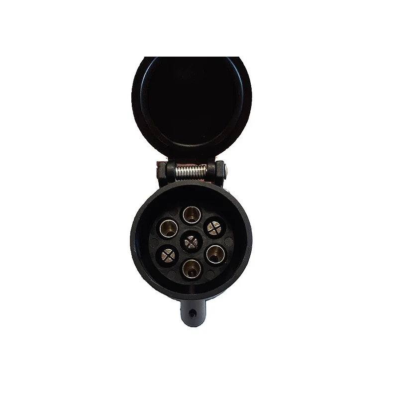 Presa per rimorchio in linea / 7 pin / 12v
