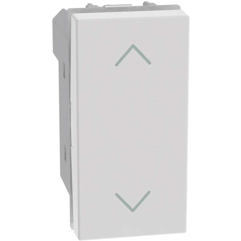 Commutatore doppio BTicino MatixGo bianco JW4027N