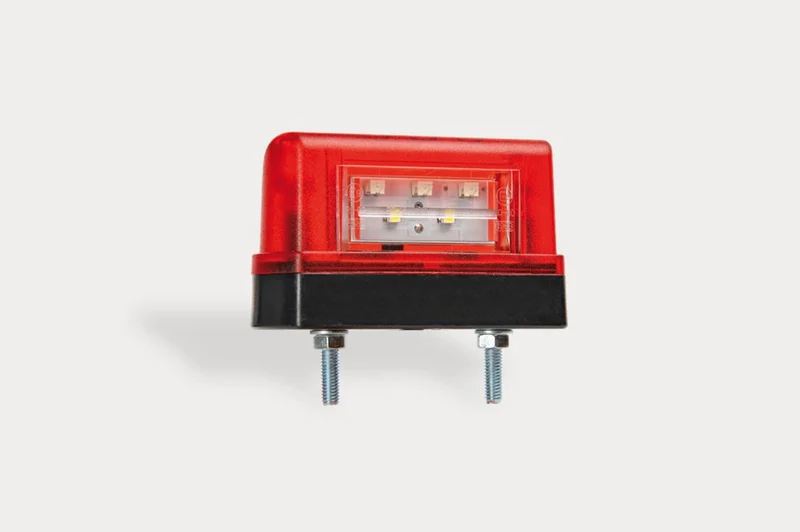 Slimline LED Number Plate Lamp with Rear Position Light / Pack of 2