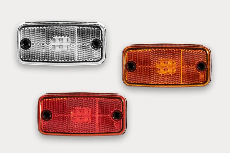 Rectangular LED Marker Lights for Trailers