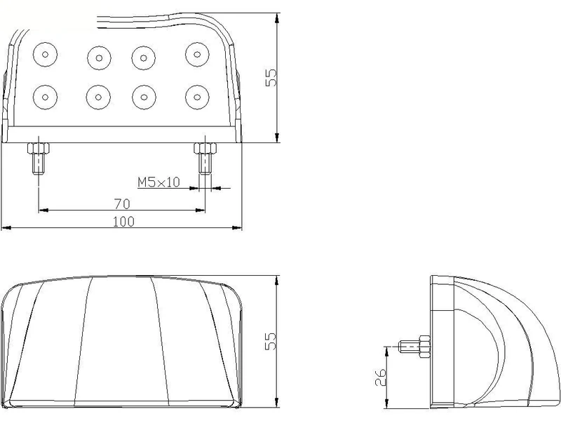 LED Number Plate Lamp