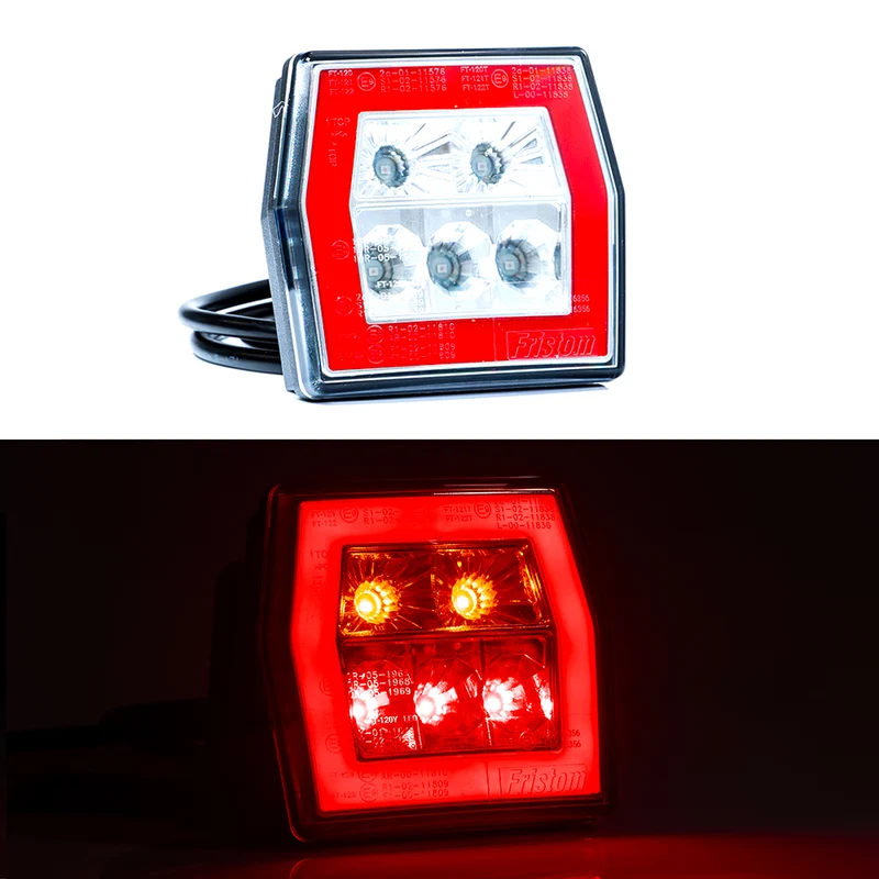 LED Rear Trailer Lamp Neon Effect with Stop Tail & Indicator