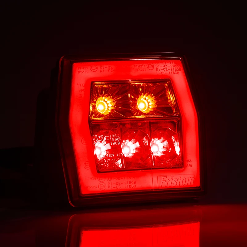 LED Rear Trailer Lamp Neon Effect with Stop Tail & Indicator