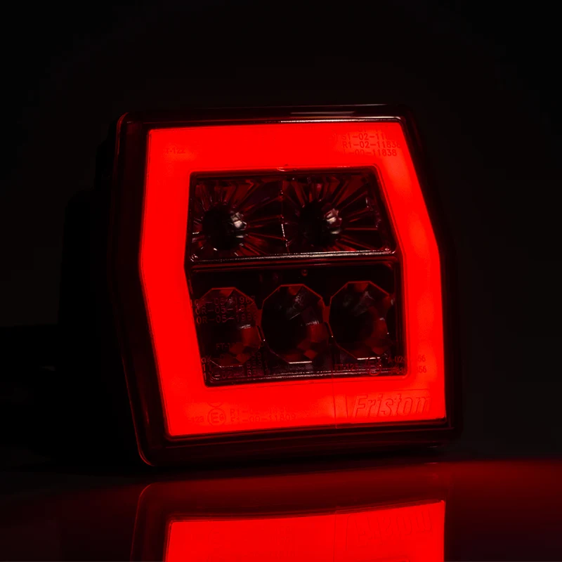 LED Rear Trailer Lamp Neon Effect with Stop Tail & Indicator