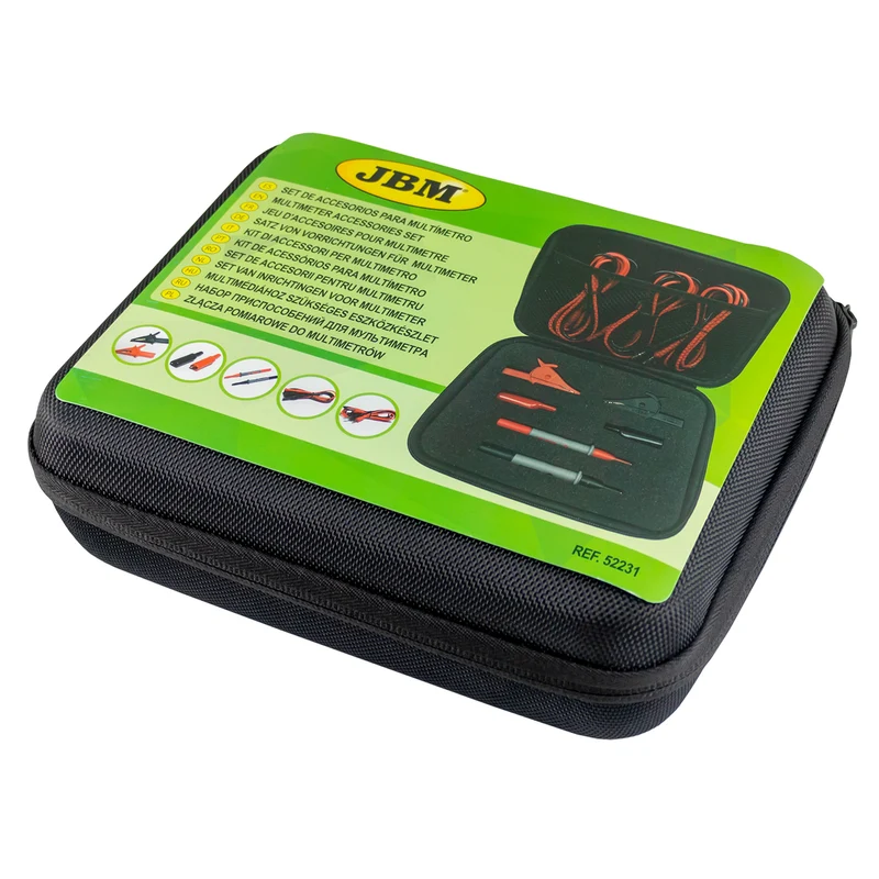 KIT DI ACCESSORI PER MULTIMETRO 52231 JBM