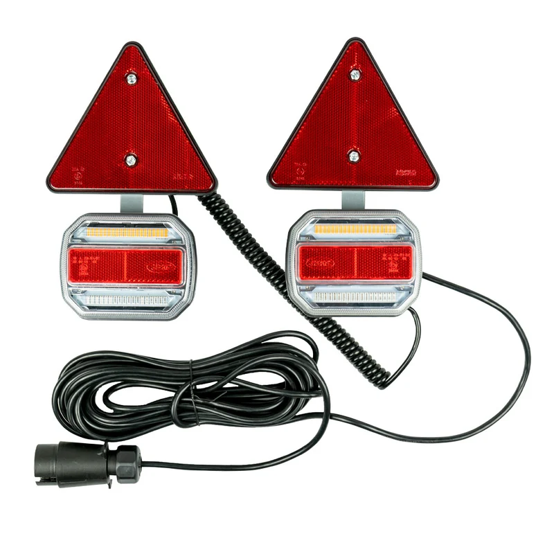 KIT MAGNETICO CON 2 LUCI E 2 CATARIFRANGENTI LED 54162 JBM