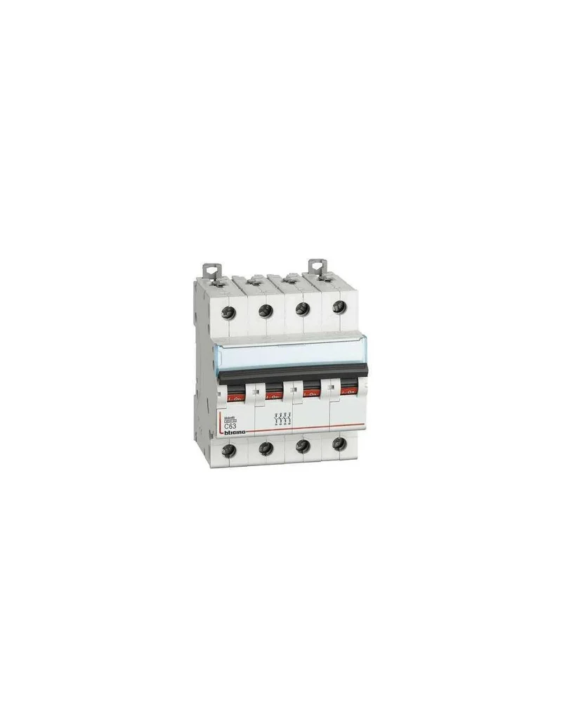 Interruttore Magnetotermico Bticino 4P 63A 4,5kA – F84A/63