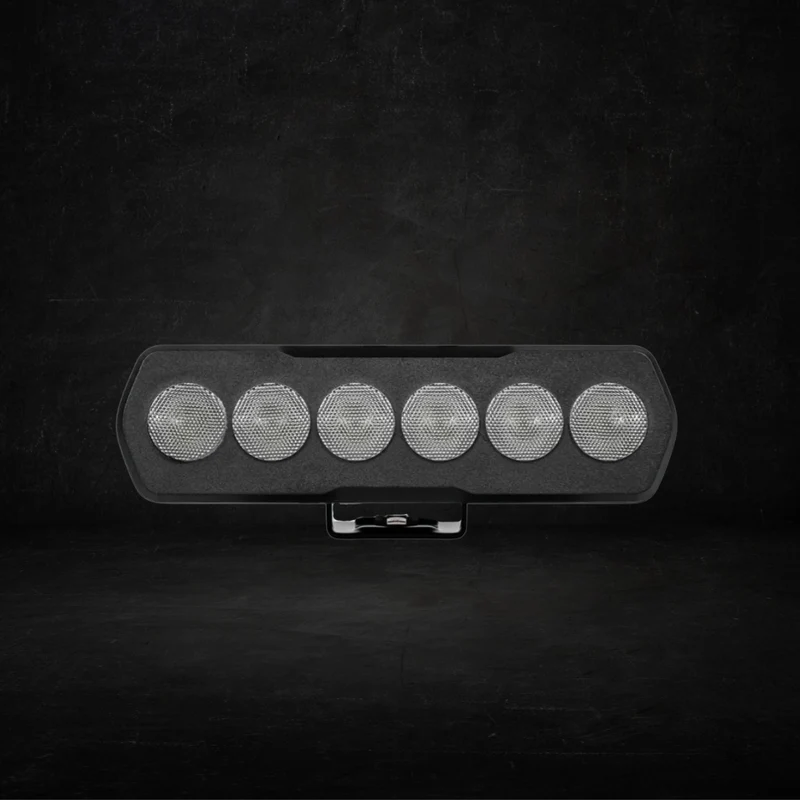 Luce da lavoro a LED nera / 1400 lumen