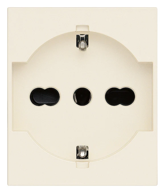 VIMAR 30210.C - Presa Schuko Bipasso canapa 16A 250V - Linea