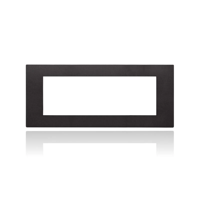 VIMAR 30657.02 - Placca 7M - Nero - Linea