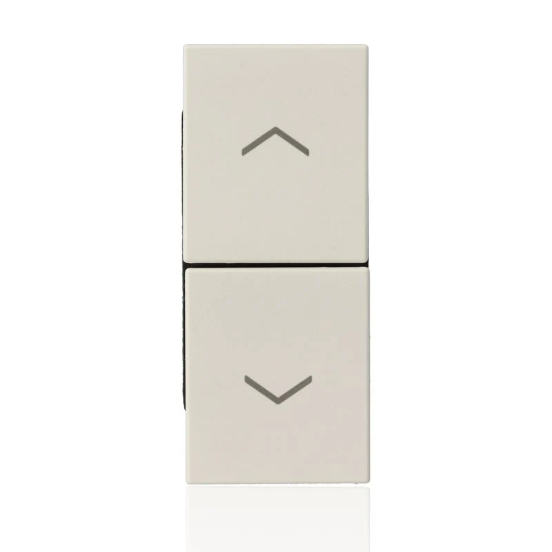 VIMAR 30062.B - Due pulsanti interbloccati NO+NO 10A - Bianco - Linea