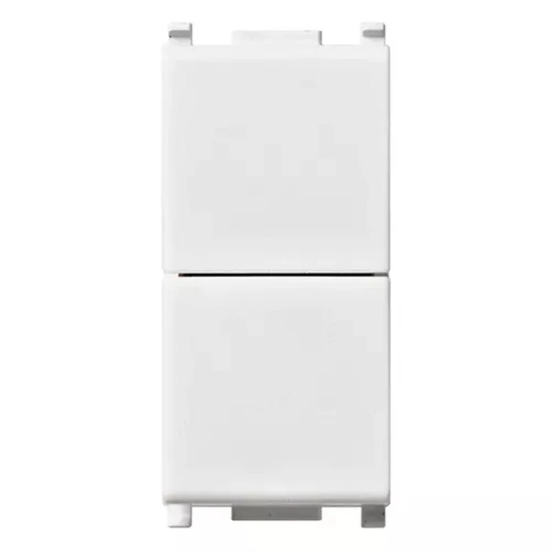VIMAR 14066 - due pulsanti indipend.1P NO+NO10A bianco