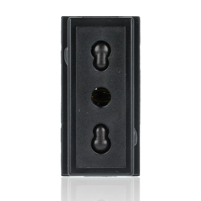 BTICINO KG4180 - Presa 2 P+T 10/16 A 250 Va.C. - Nero - Now