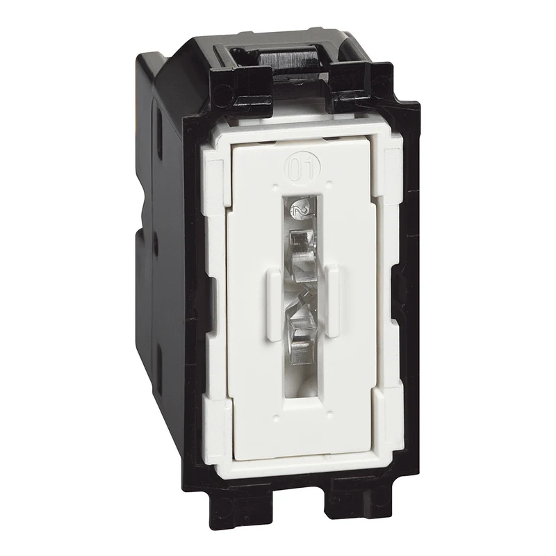 BTICINO K4005 - Pulsante 1P (No) 10 A, 250 Va.C., Morsetti Vite/Piastrina, Illuminabile - Now