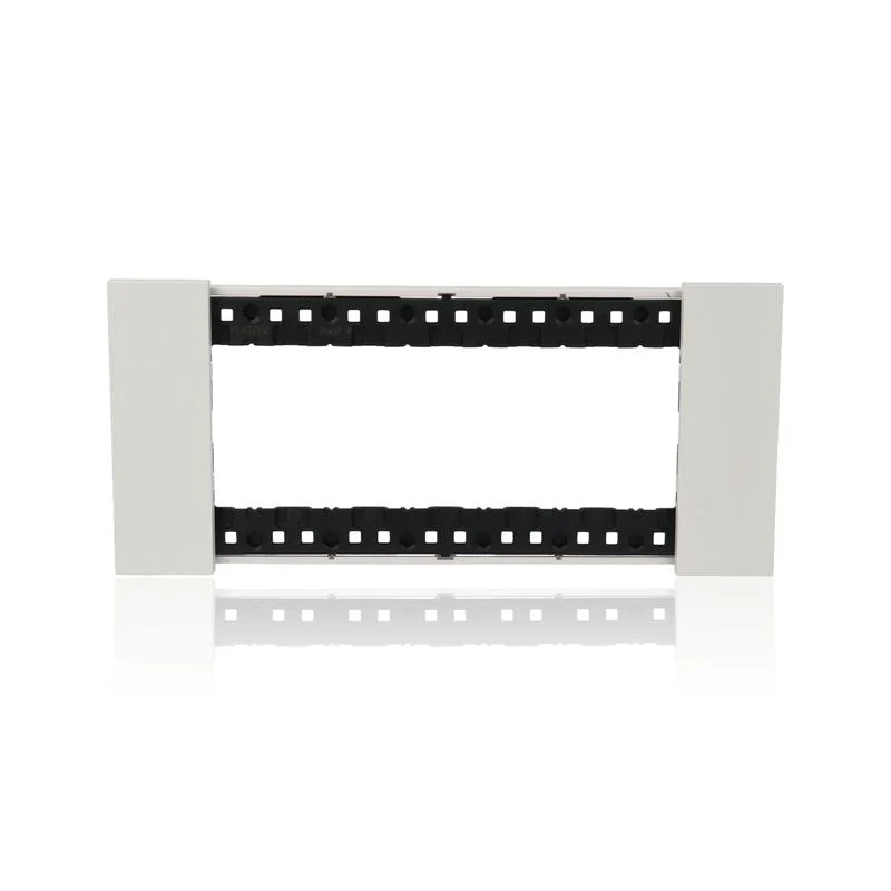 BTICINO KA4806KW - Placca 6 Moduli - Bianco - Now