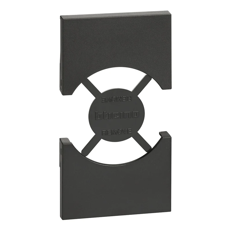 BTICINO KG03 - Cover Per Presa Standard Italia/Germania P 40 - Nero - Now