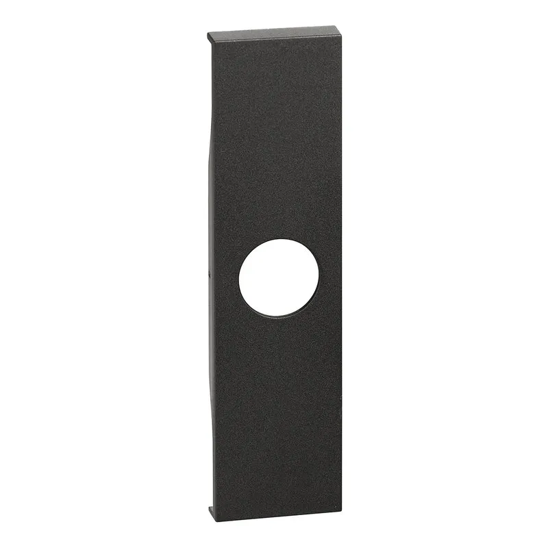BTICINO KG08 - Cover Per Presa Tv E Falso Polo Con Uscita - Nero - Now
