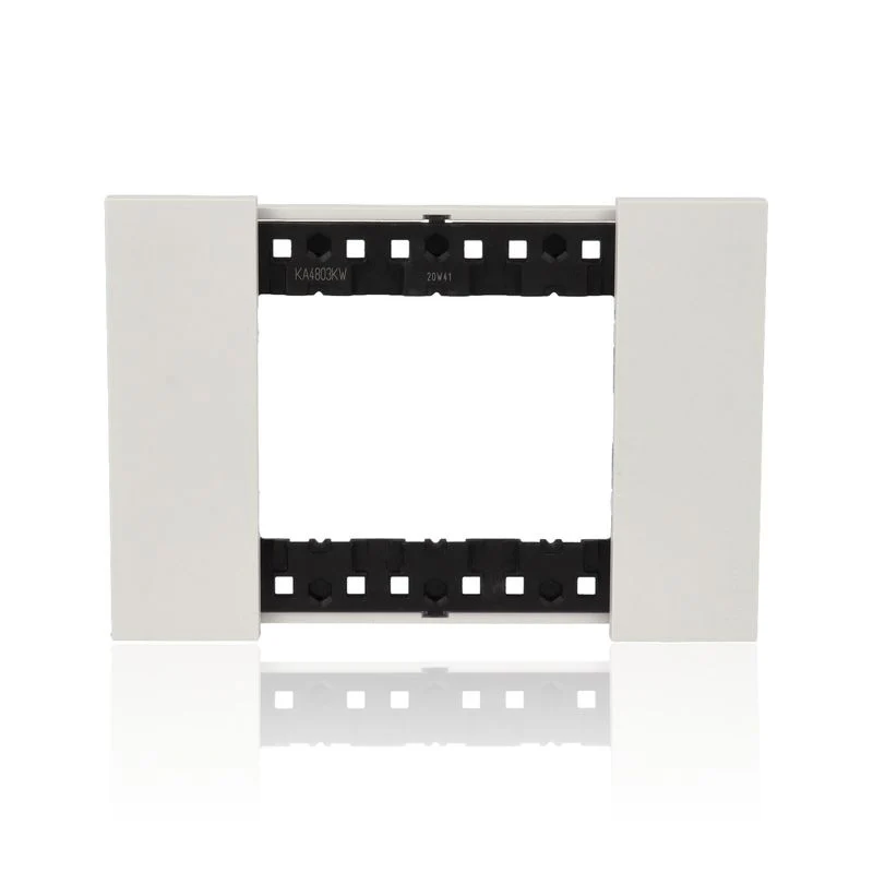 BTICINO KA4803KW - Placca 3 Moduli - Bianco - Now