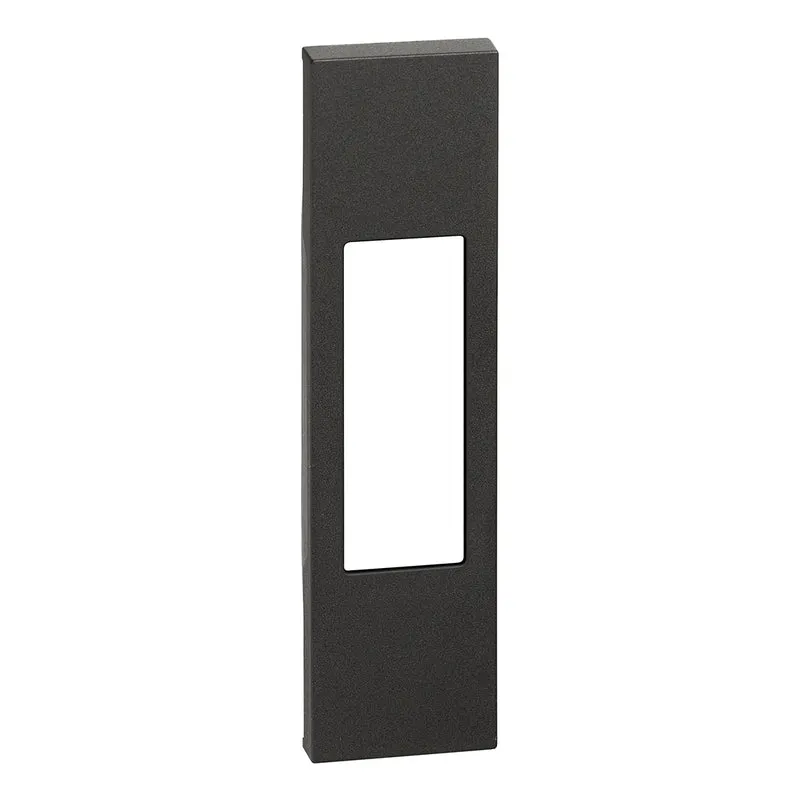 BTICINO KG02 - Cover Per Prese Standard Italia, Pulsante A Tirante, Interruttore Bipolare - Nero - Now