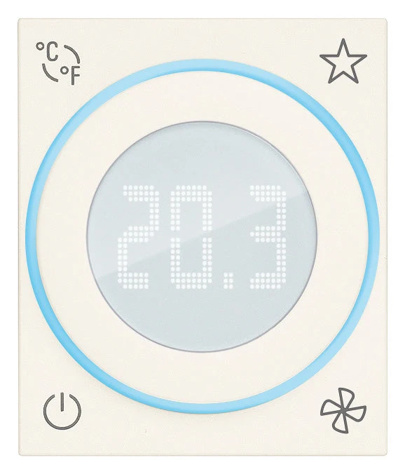 VIMAR 30811.B - Termostato Rotella Connesso IoT View Wireless 2M Bianco