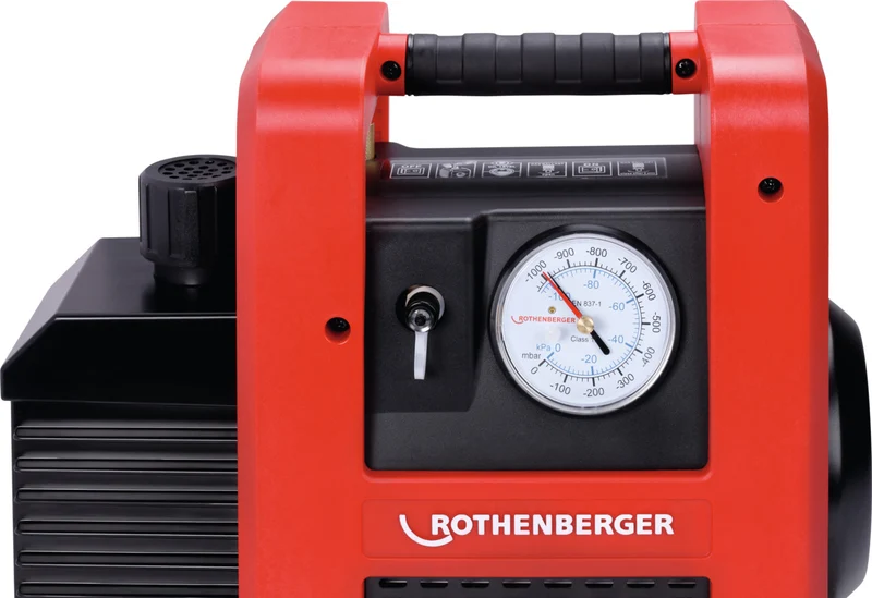ROAIRVAC R32 9.0, 230V Pompa per vuoto bistadio ROTHENBERGER