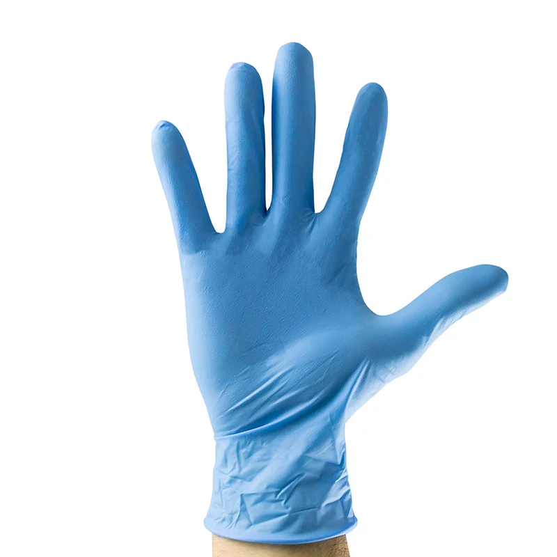 Guanti nitrile JBM azzurri conf.1000pz