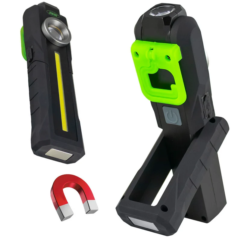 MINI LAMPADA LED CON BASE ARTICOLATA MAGNETICA - 300LM 53776 JBM
