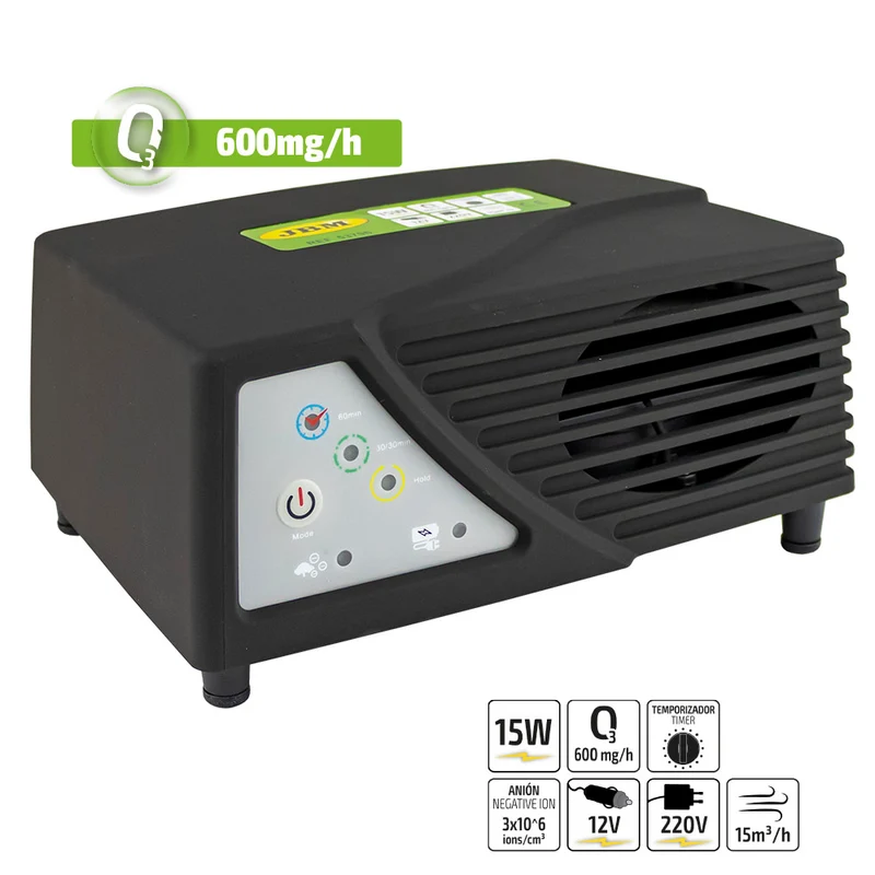 GENERATORE PORTATILE DI OZONO 600MG/H (12V/220V) JBM 53796