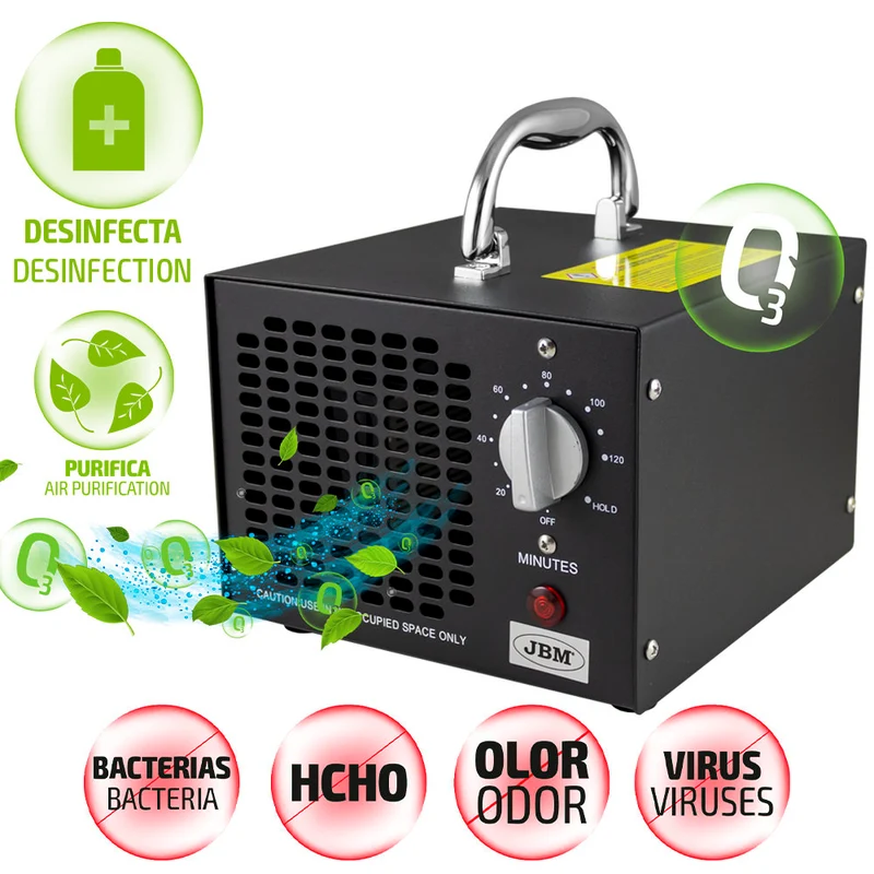 GENERATORE PORTATILE DI OZONO 5000MG/H (220V) JBM 53786