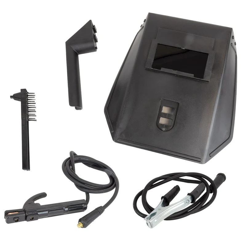 PROMO-53981 APPARECCHIO PER SALDATURA MANUALE AD ARCO ELETTRICO + CASCO PER BRASATURA JBM