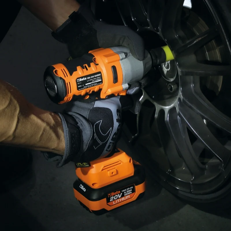 Avvitatore reversibile ad impulsi 20V BRUSHLESS con attacco 1/2" - 600 Nm Beta 1984/K600