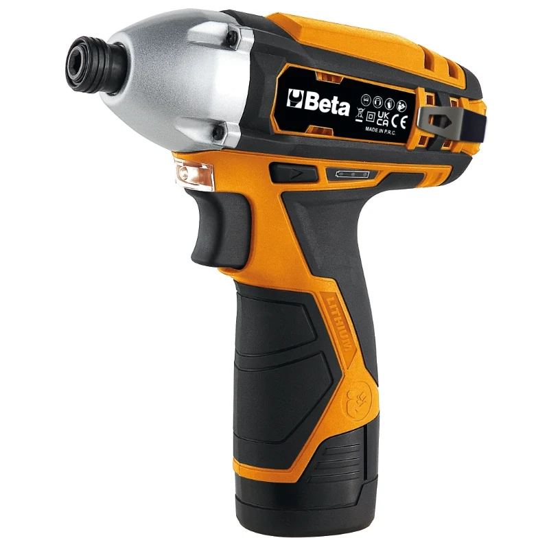 Kit 12V trapano avvitatore ultracompatto + avvitatore ad impulsi 1/4" HEX Beta 1972/K12V-COMBO