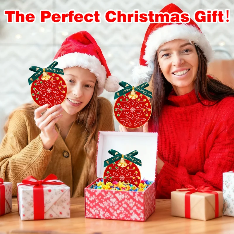 Christmas Soldering Kit for Beginners: DIY Flashing LED Tree & Snowflake Decoration Soldering Kit，Fun Electronic Project Kit for School and Home Teaching Learning