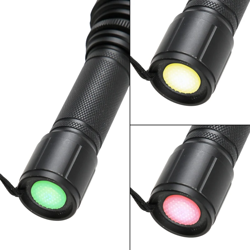 Torcia LED ricaricabile ad alta luminosità in alluminio anodizzato, 500 Lumen Beta 1833S/USB