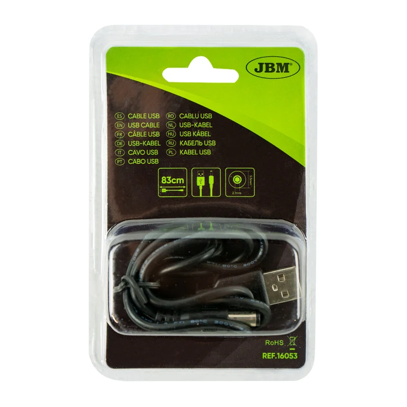 CAVO USB TIPO A / SPINA ROTONDA 5.5MM 16053 JBM