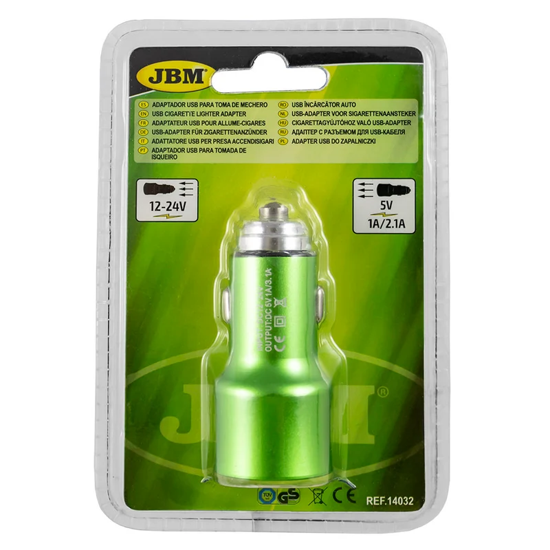 ADATTATORE USB PER PRESA ACCENDISIGARI 14032 JBM