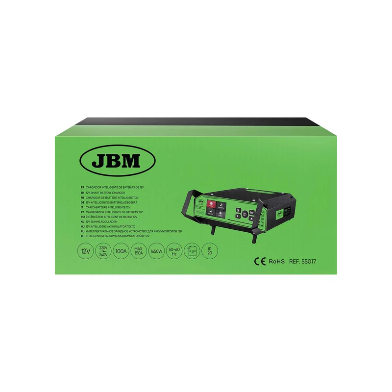 CARICABATTERIE INTELLIGENTE 12V 55017 JBM
