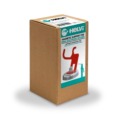 Supporto Magnetico Pinza Portaelet.Rosso - HELVI