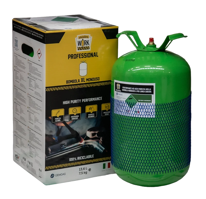 Bombola Mister Work Mix C8 14Lt (0,9M3) Pro - HELVI